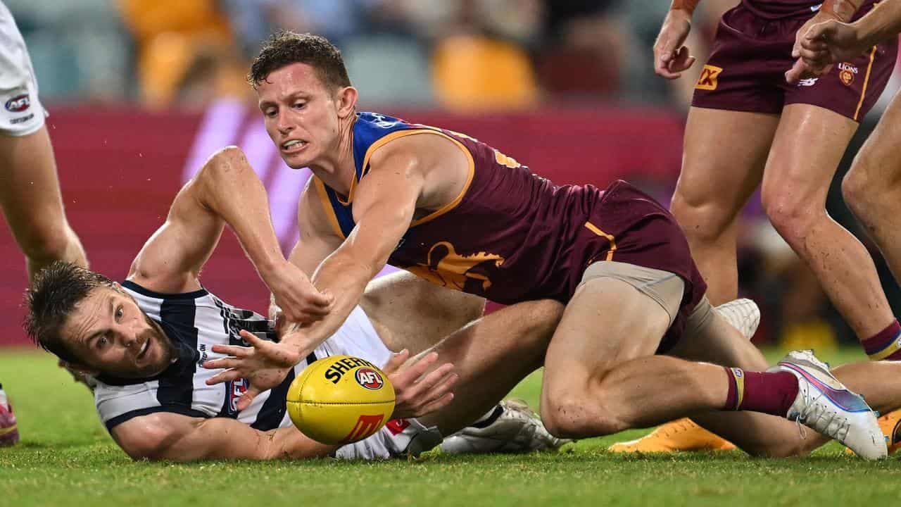 Steady heads settle Lions before early Geelong flight