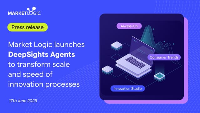 Market Logic launches DeepSights Agents to transform scale and speed of innovation processes