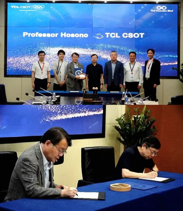 TCL CSOT Strengthens Innovation Team with Appointment of IGZO Pioneer Professor Hideo Hosono