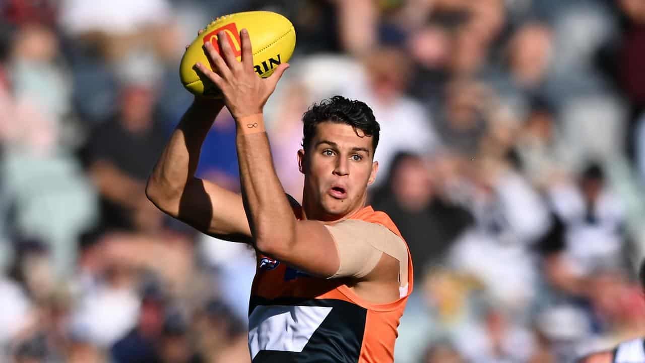 No chip on Giants star midfielder's dislocated shoulder