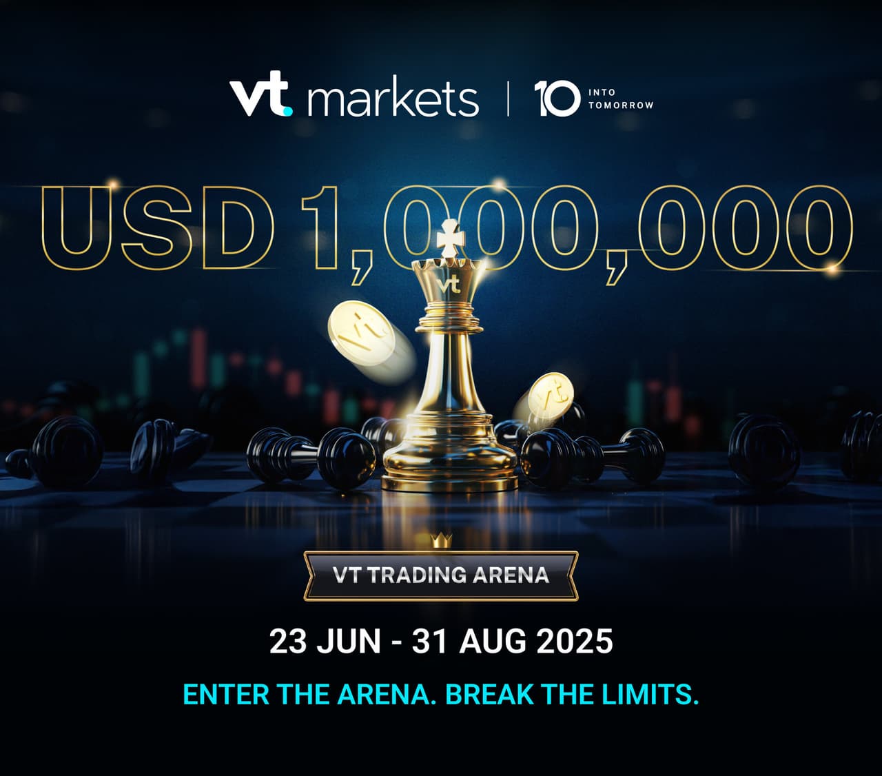 VT Markets Launches Global Trading Competition with a USD1,000,000 Prize Pool, Focusing on Strategy, Precision, and Performance