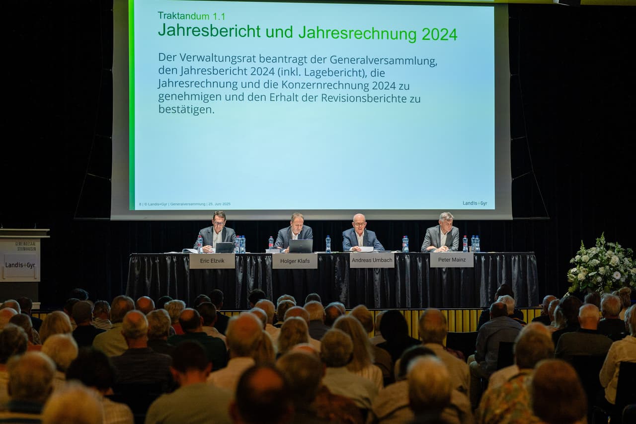 Landis+Gyr Shareholders Approve All Proposals