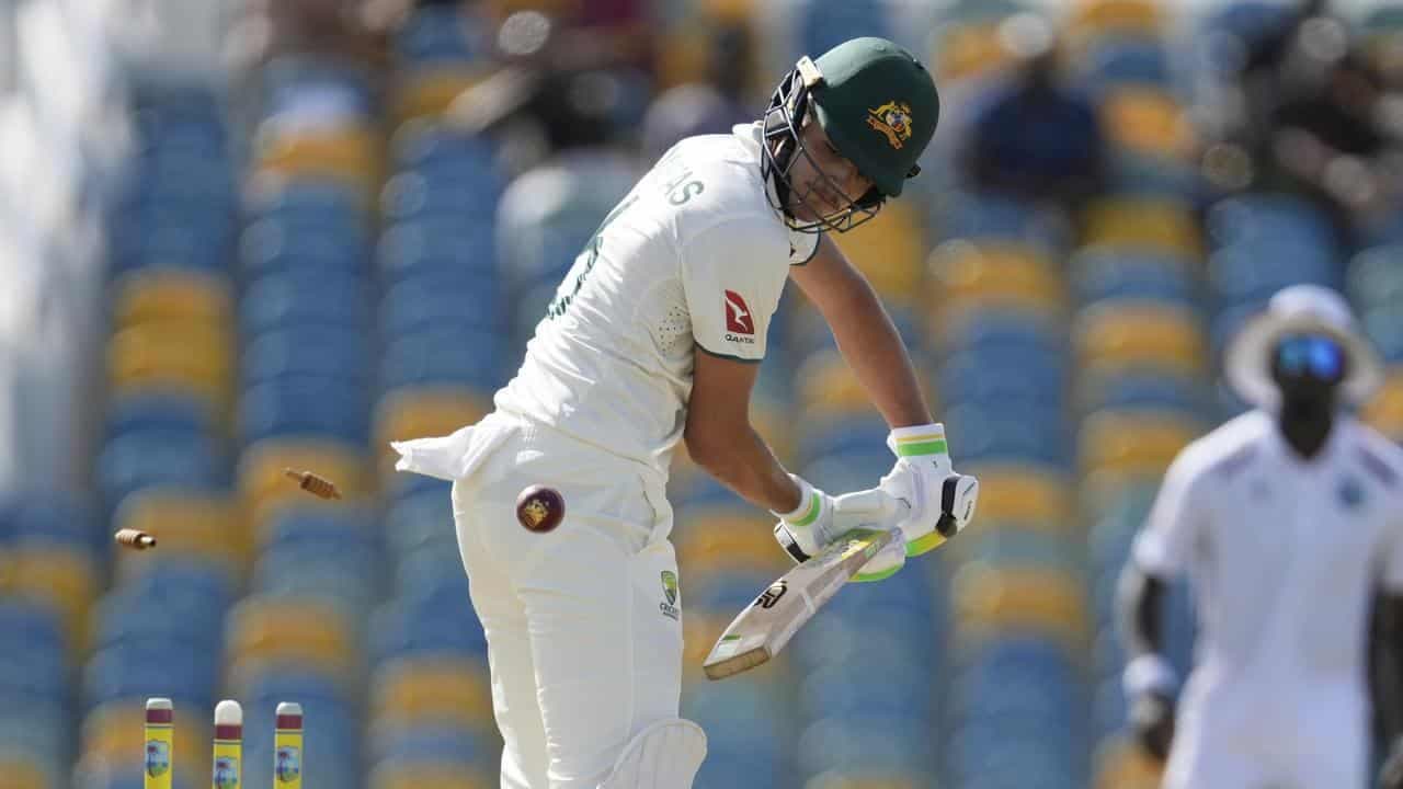 Konstas struggles, Smith's void laid bare in tight Test