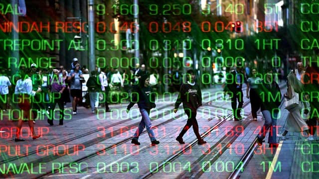 Mining sector surges but Australia shares lose ground