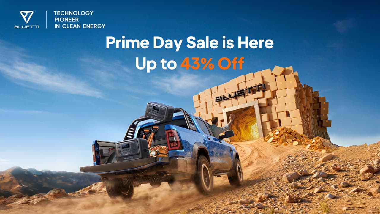 BLUETTI Prime Day Sale Comes With Two New Releases and Up to 43% Off