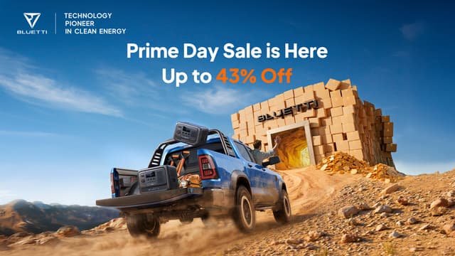 BLUETTI Prime Day Sale Comes With Two New Releases and Up to 43% Off