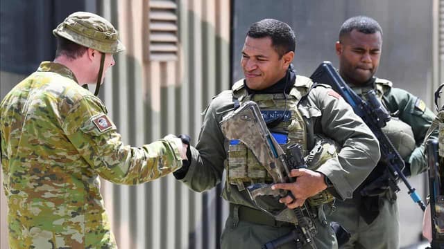 Fiji PM wants his citizens to fill Aussie defence ranks