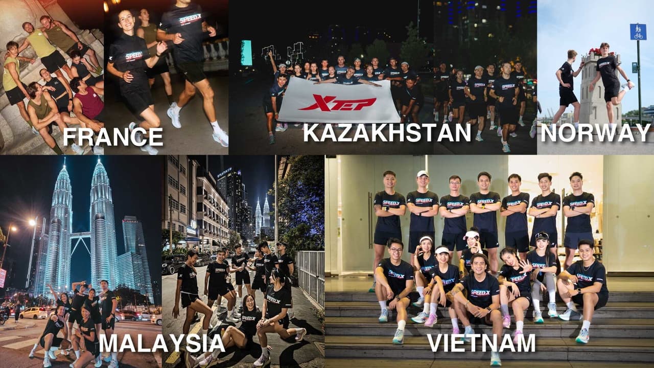 XTEP Ignites Global Night Running Frenzy: Over 1,000 Runners Chase Summer PBs in "Acceleration" Night-Training Footwear