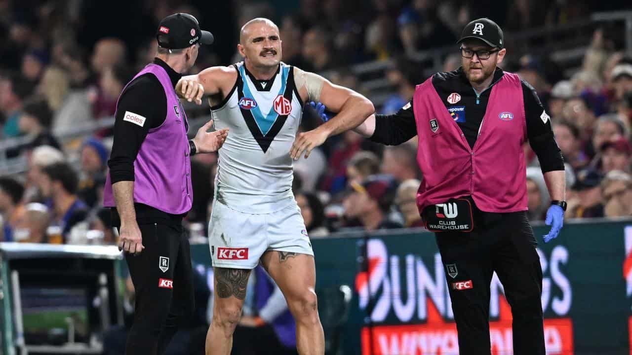 Injured Port Adelaide trio ruled out for season