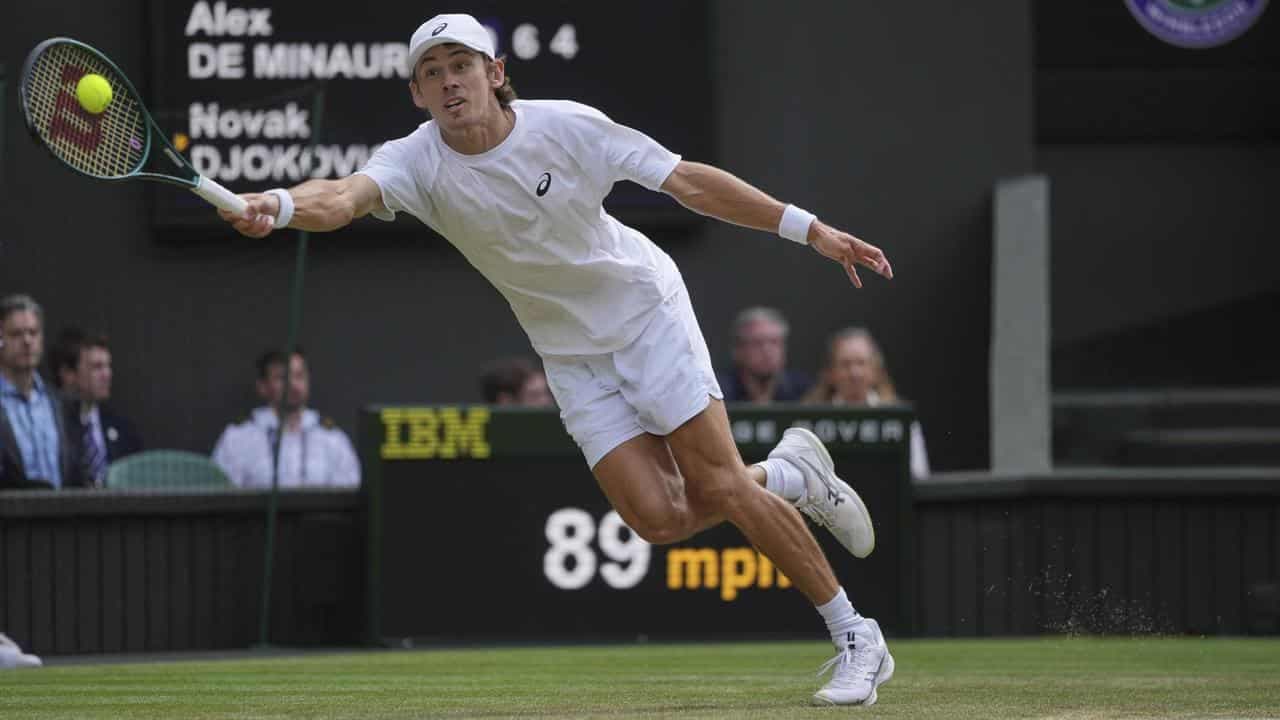 De Minaur shakes but cannot defeat determined Djokovic