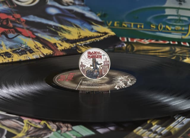 Heavy Duty: Royal Mint Unveils Coin Celebrating Iron Maiden's 50th Anniversary