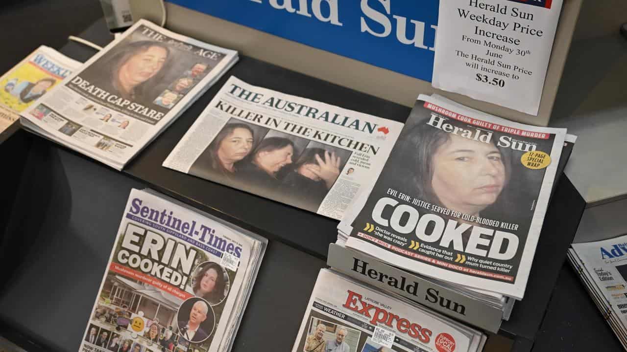 Mushroom murder intrigue as recipe author responds