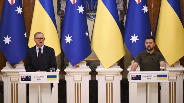 Australia, Ukraine negotiate non-binding security pact