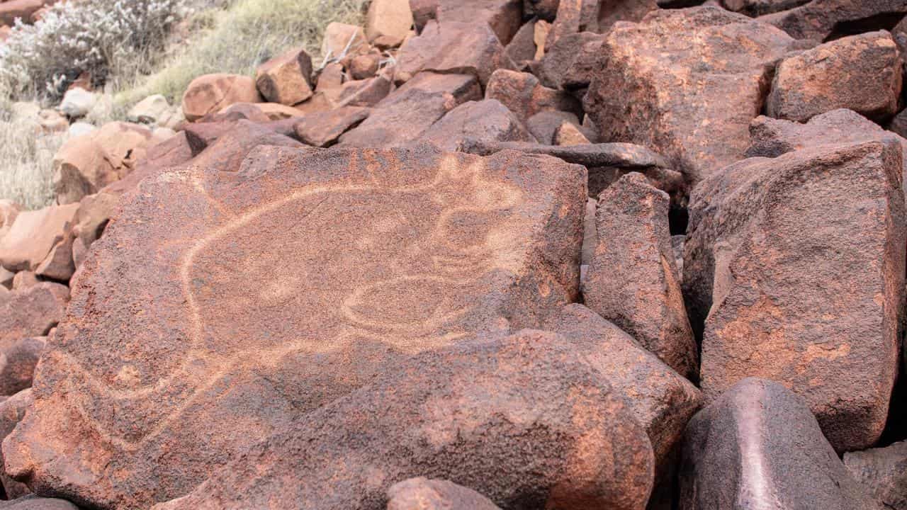 Fears heritage-listed rock art at risk from gas project