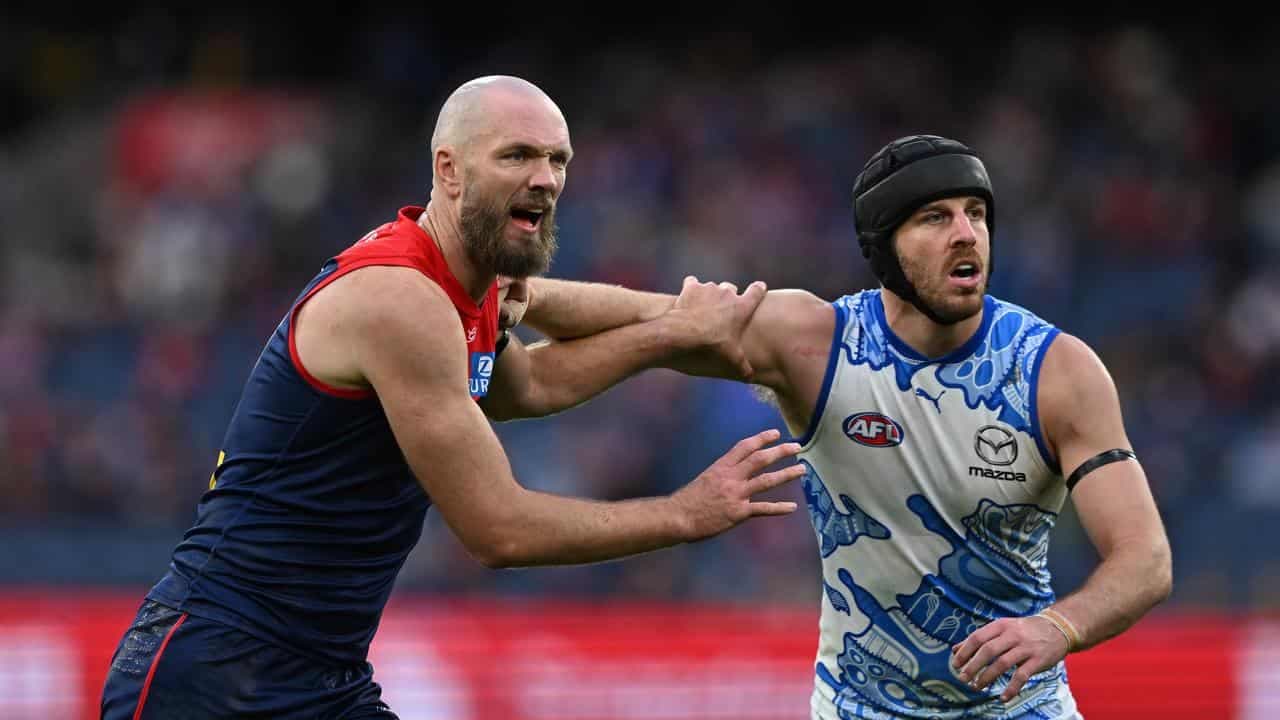 Kangaroos, Saints rucks face AFL bans over high contact