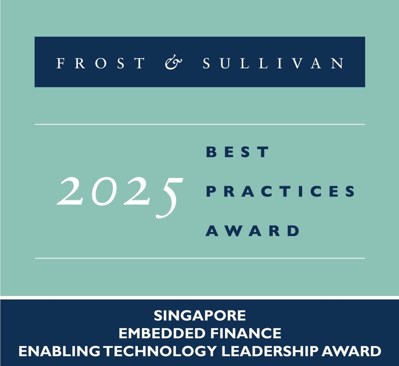 MatchMove Receives Frost & Sullivan's 2025 Singapore Enabling Technology Leadership Recognition for Excellence in Embedded Finance Innovation
