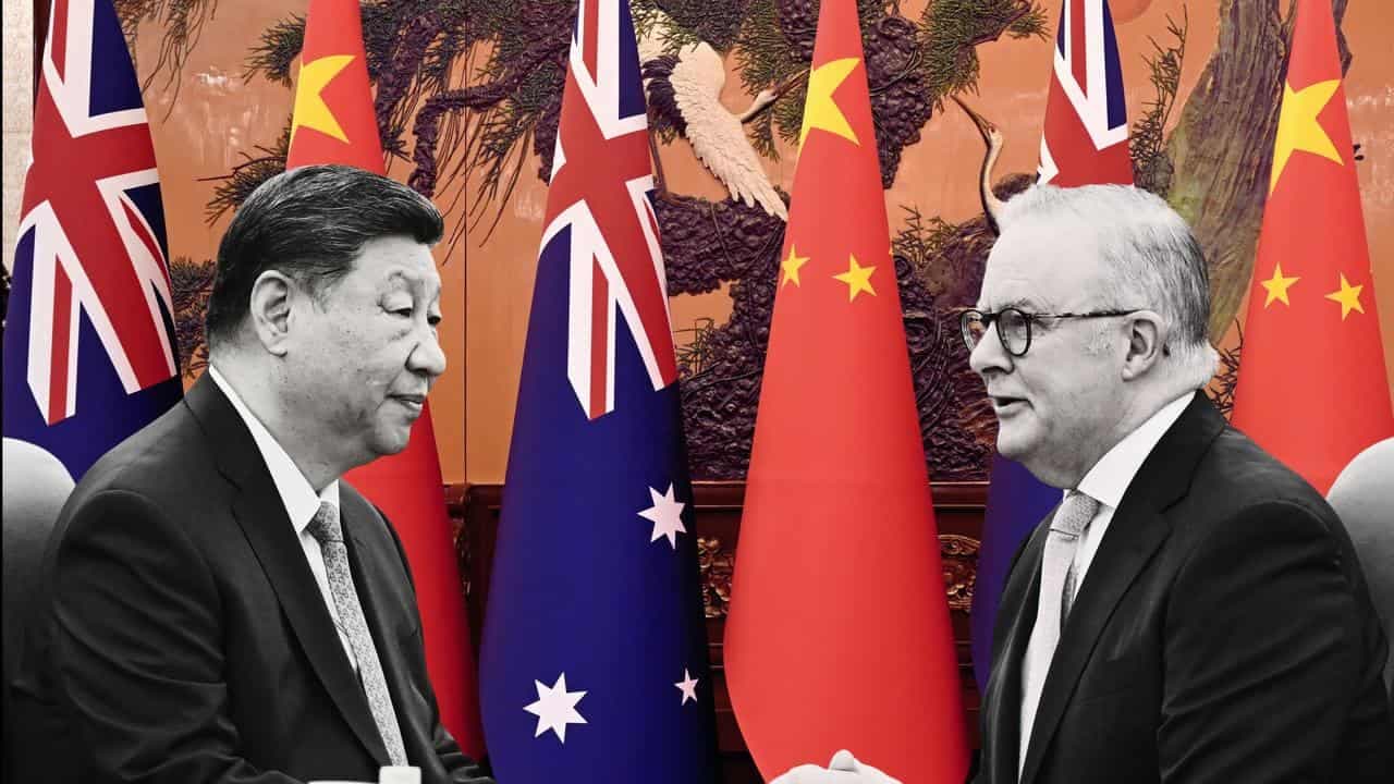 Thorny issues broached as Albanese, Xi go head-to-head