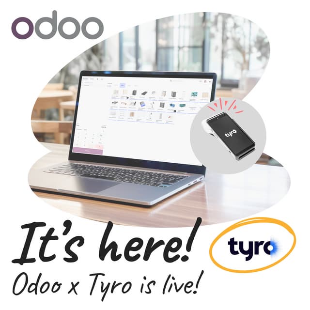 Odoo partners with Tyro to provide seamless payment services in Australia