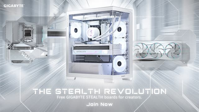 GIGABYTE Announces the Stealth Revolution Campaign Featuring Clean and Aesthetic PC Builders