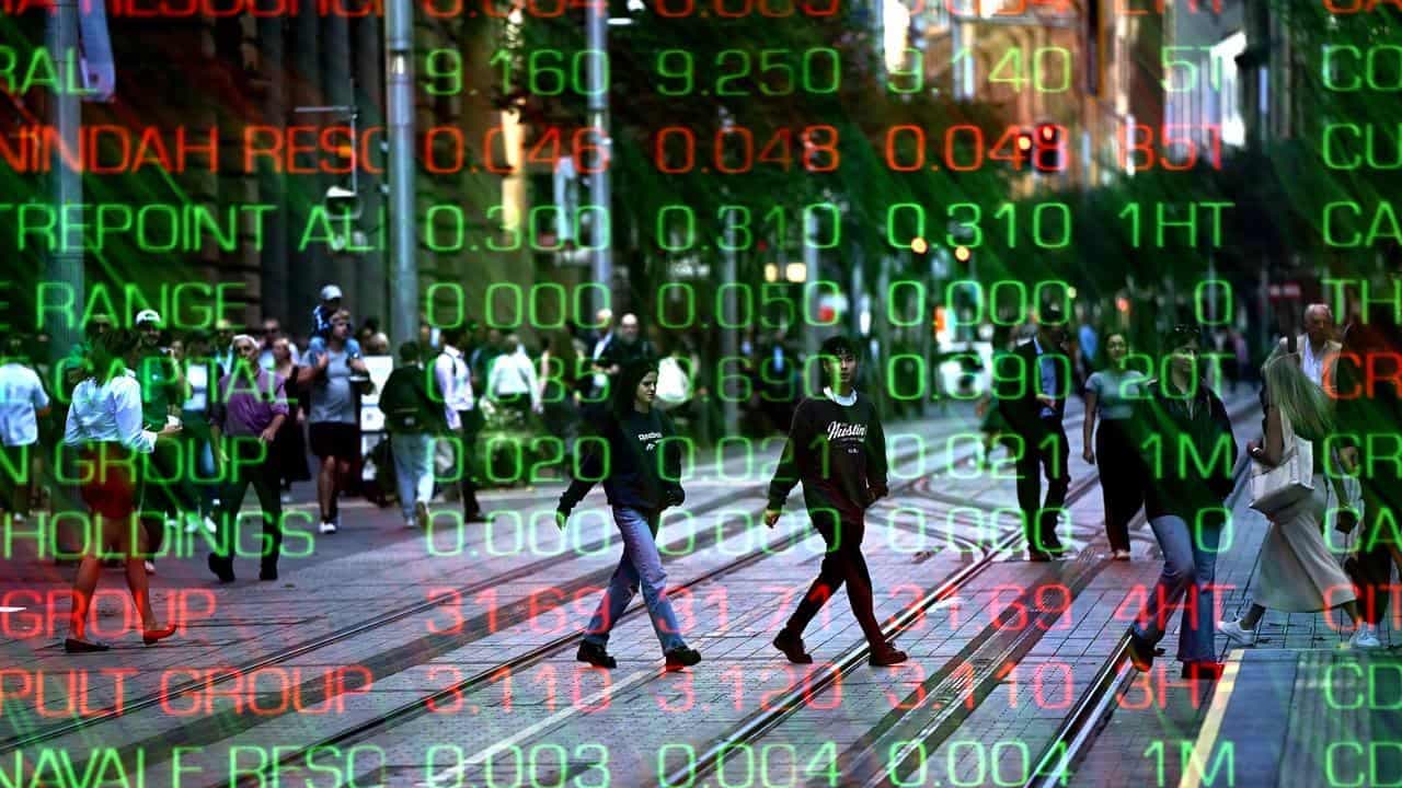 Australian shares fall as US inflation picks back up