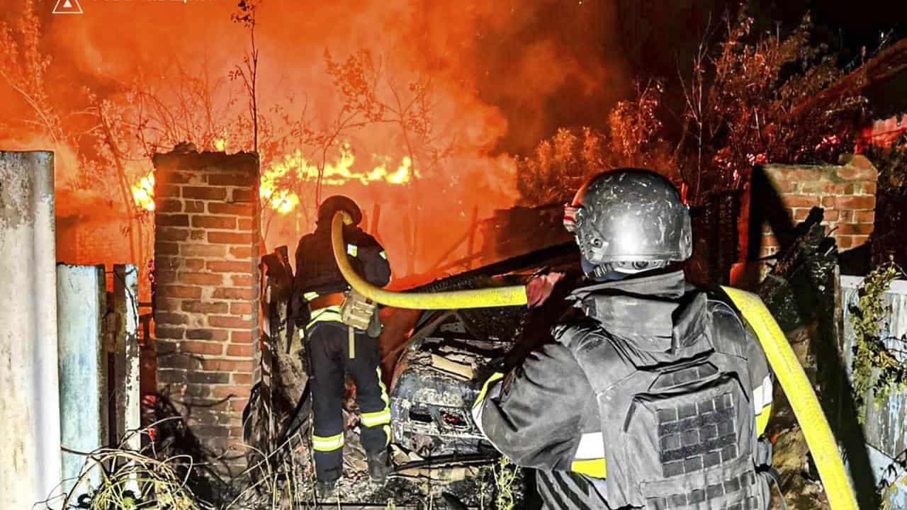 Russian drones attack Ukraine's energy infrastructure