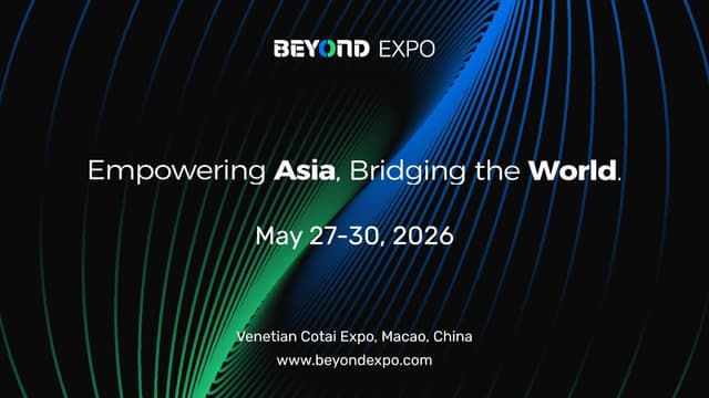 BEYOND Expo 2026 Returns to Macao on May 27-30, Unveiling Its Most Ambitious and Globally Connected Edition Yet