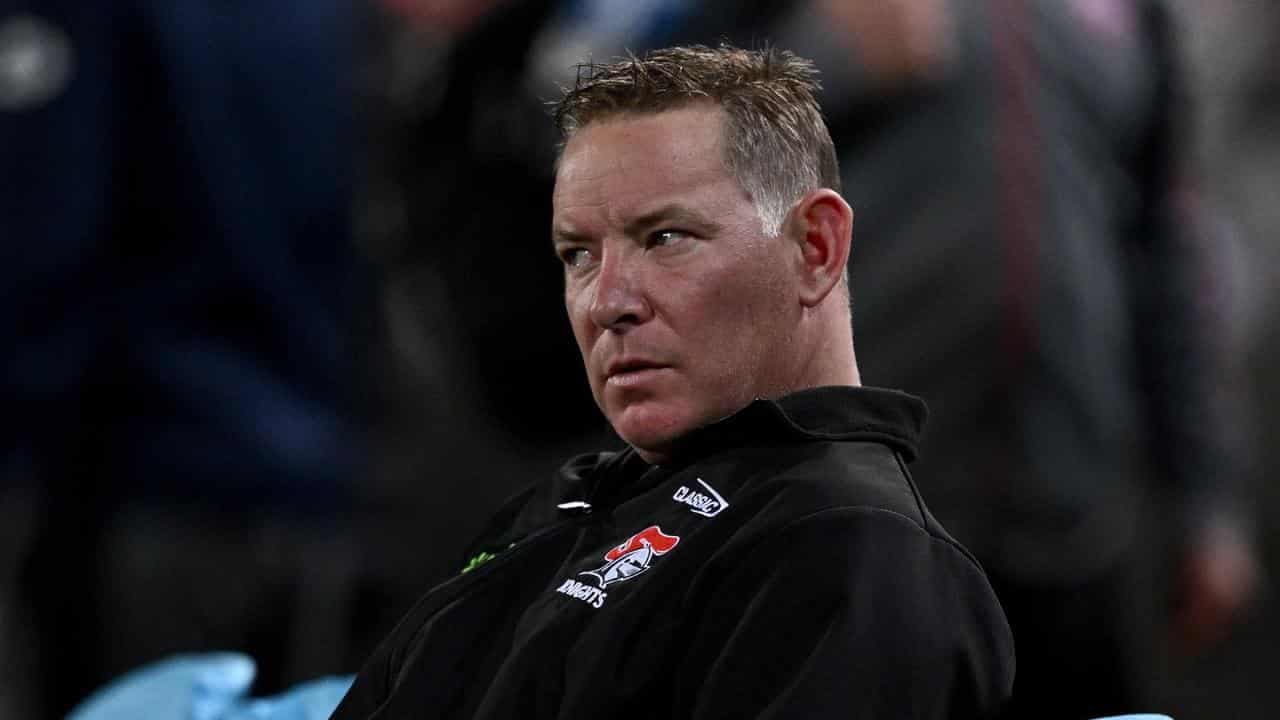 Speculation a 'kick in the guts' for Knights coach