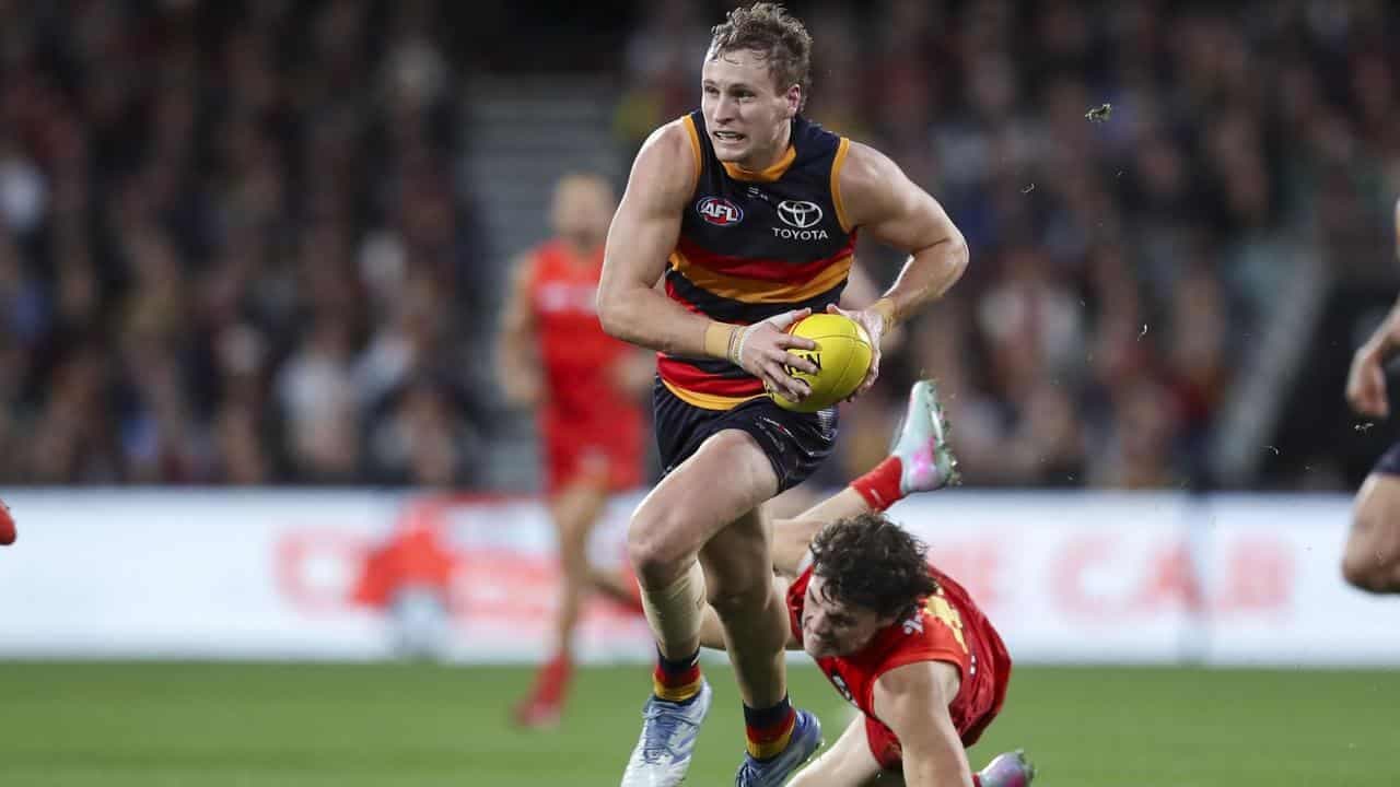Gold Coast playmaker hurt in crushing loss to Adelaide