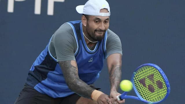 Knee 'cooked' but Kyrgios back on track for US Open