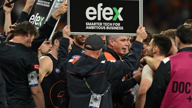 'A good bit of fun': Giants cheeky after derby clash