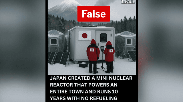 Facebook users in meltdown over false Japanese nuclear reactors claim
