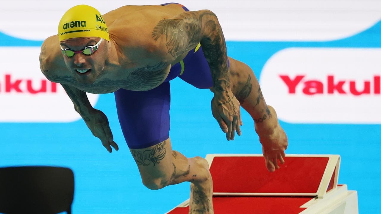 Australia's Chalmers takes freestyle bronze at worlds