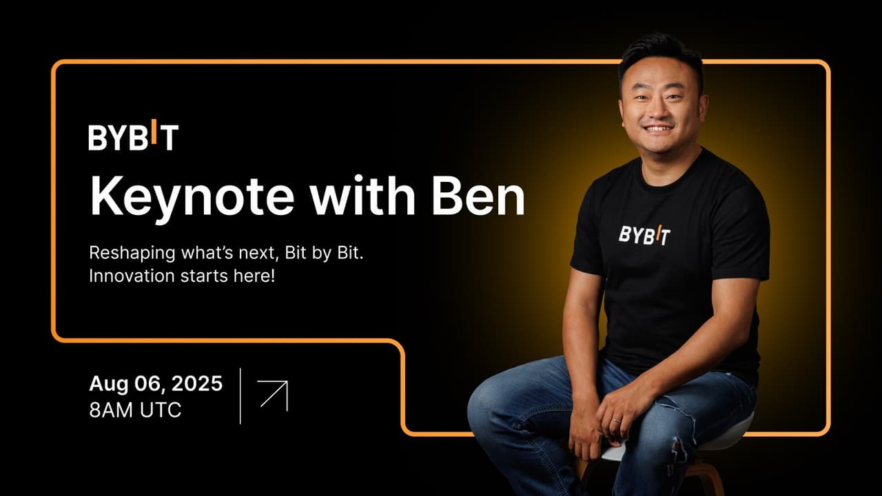 Bybit's Ben Zhou Invites Community to Rewrite Their Own Success in Mid-Year Keynote Livestream