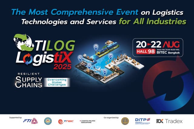 TILOG - LOGISTIX 2025 to Showcase Smart Logistics Technologies, Sustainable Solutions and Services from 25 Countries