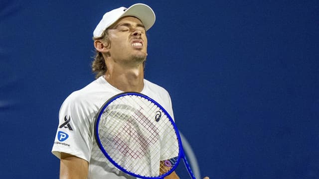 Quarter-final proves a road too hard for de Minaur