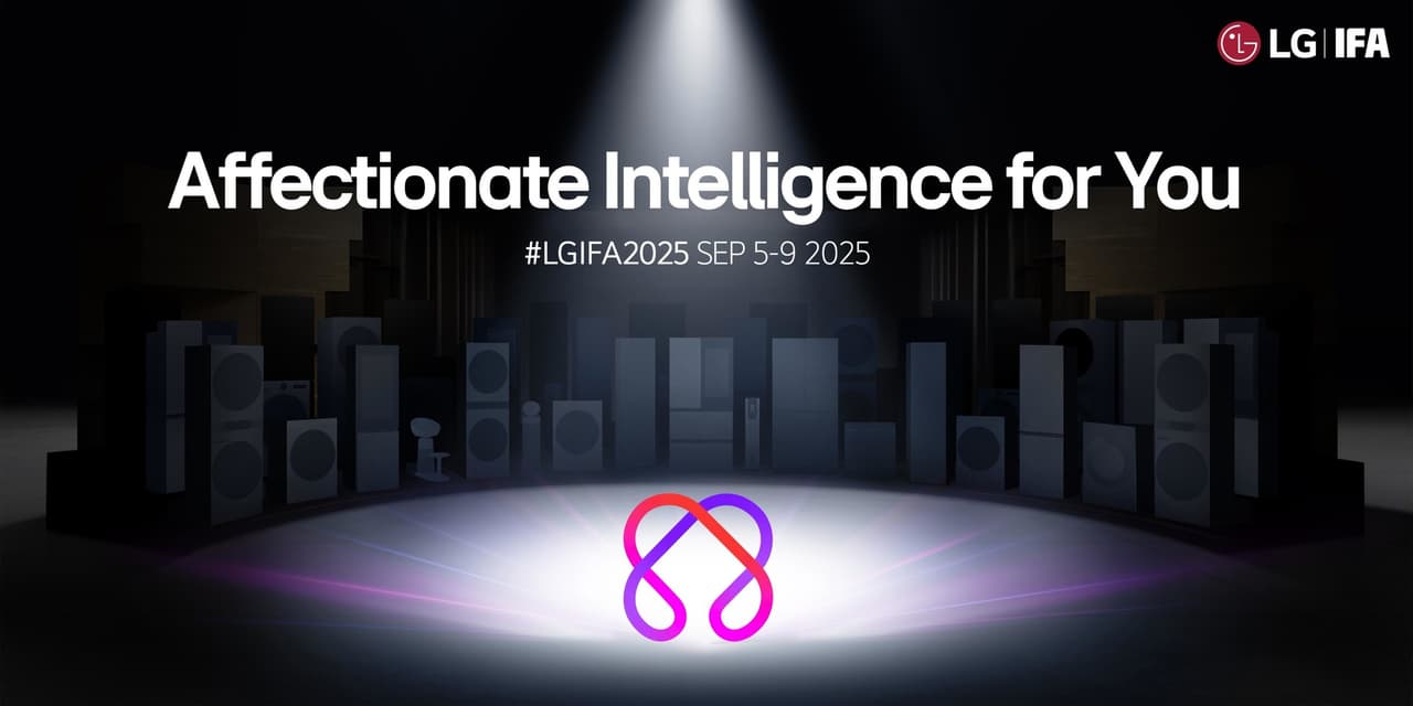 LG TO INTRODUCE ADVANCED AI HOME INNOVATIONS AT IFA 2025