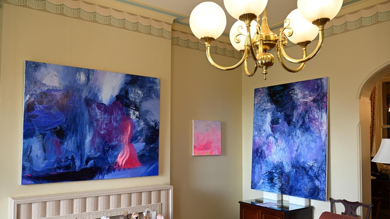 Room by room, future of art on show in historic hotel