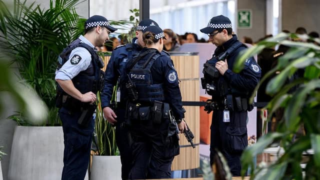 Man's 'bizarre' comments after airport gunshot fracas