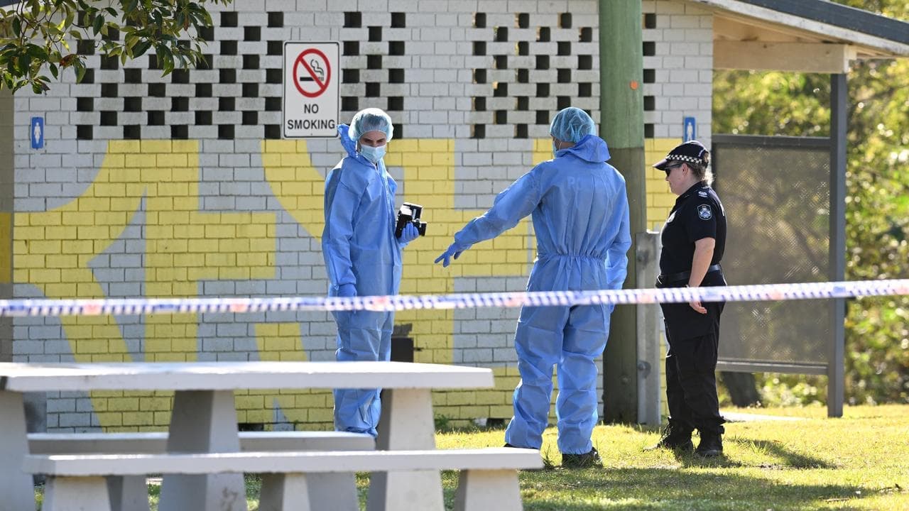 Murder accused behind bars after body found in park