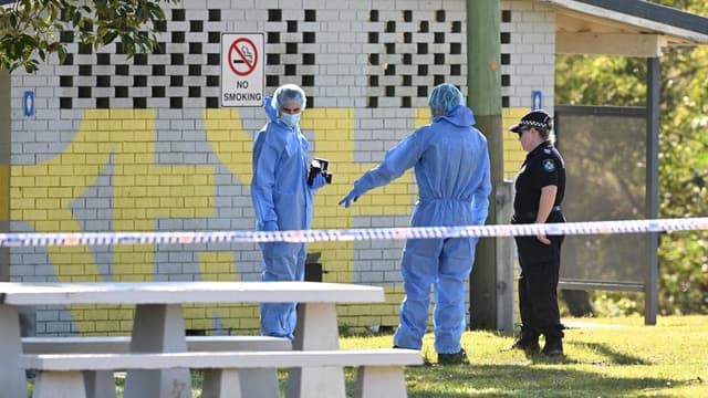 Murder accused behind bars after body found in park