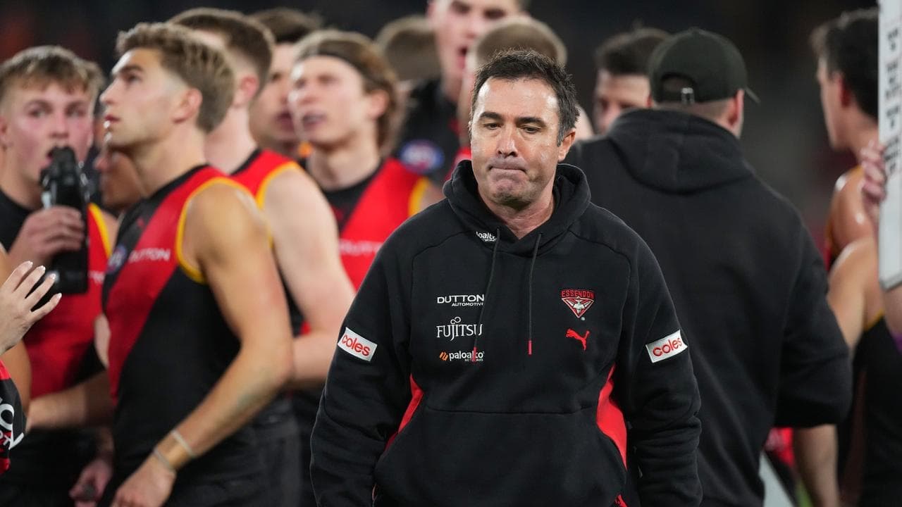 Essendon coach hits out at academies, father-sons