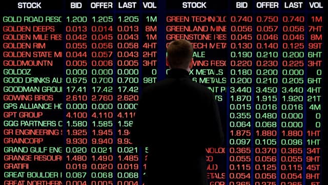 Australian shares slip but secure record weekly close