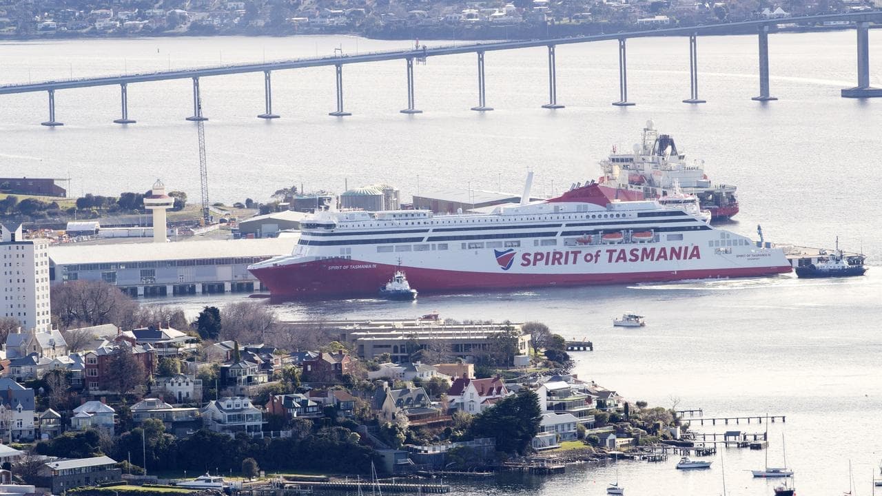 New Bass Strait ferry arrives with hefty price tag