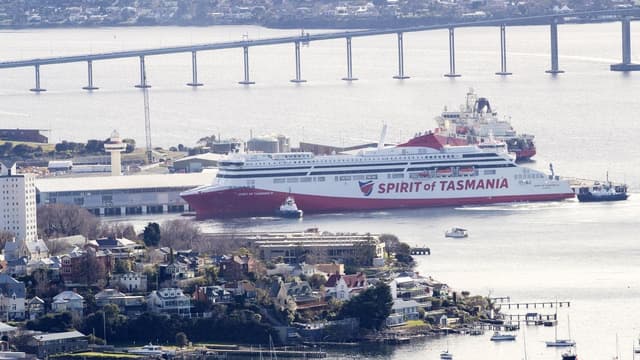 New Bass Strait ferry arrives with hefty price tag