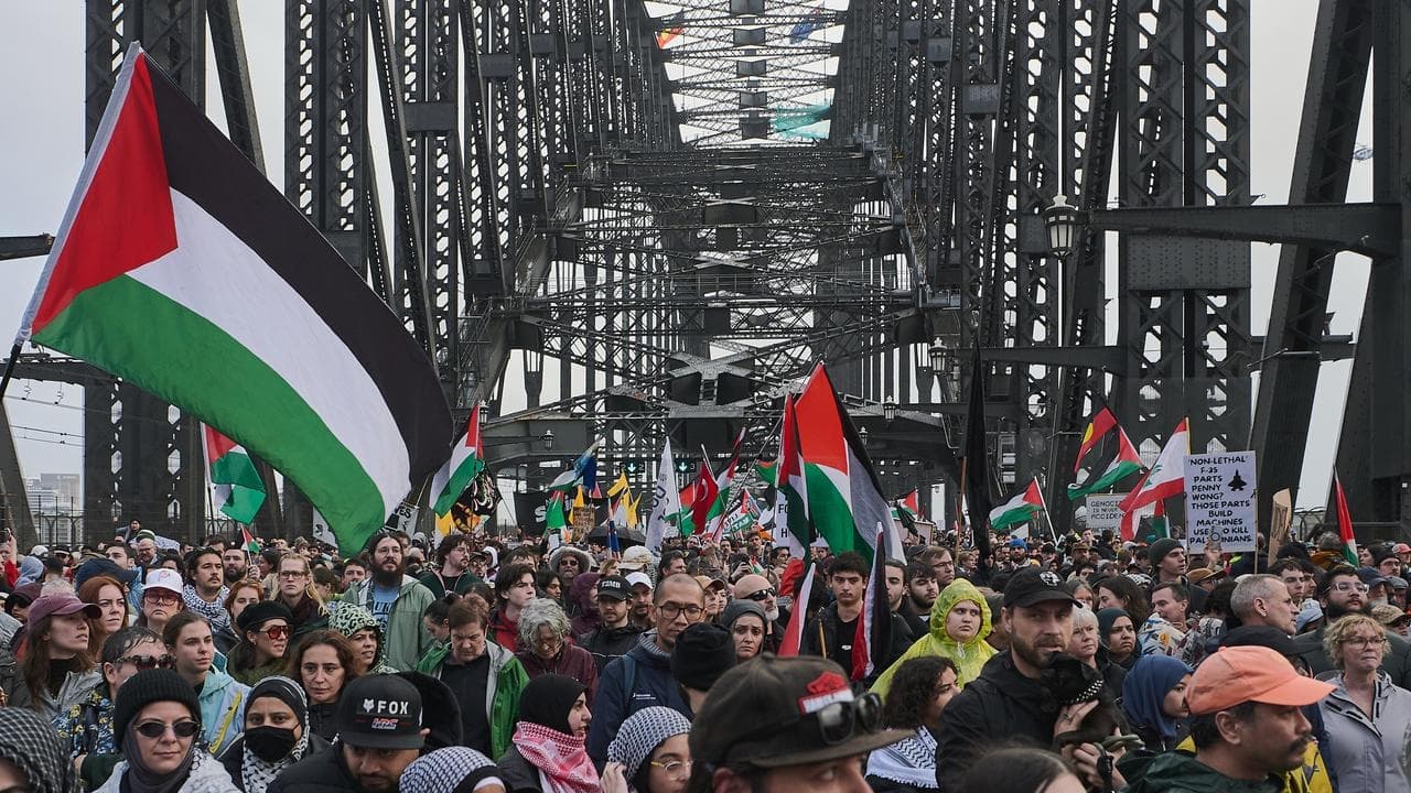 'Dam has burst': Palestine support swells before march