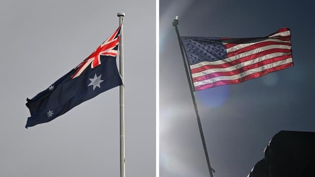 Australian minister comes face-to-face with JD Vance