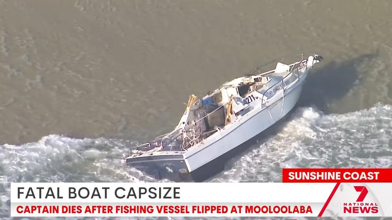 Beloved skipper killed, four rescued after boat capsize