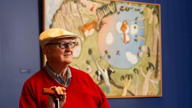 'Goat farmer' rose to become toast of contemporary art