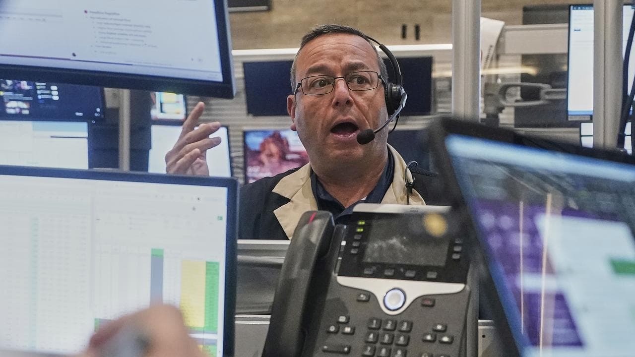 Wall Street gains as traders await Nvidia results