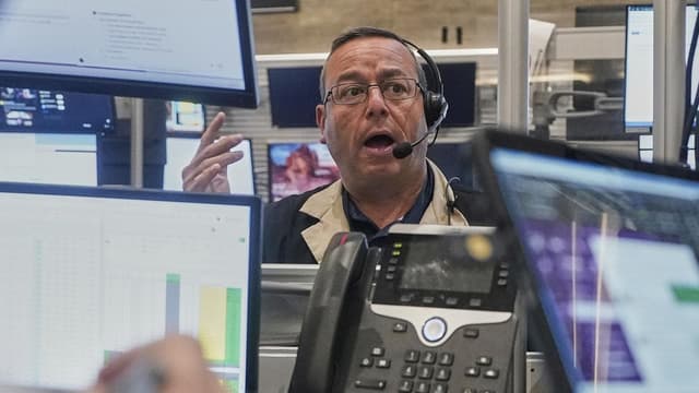 Wall Street gains as traders await Nvidia results